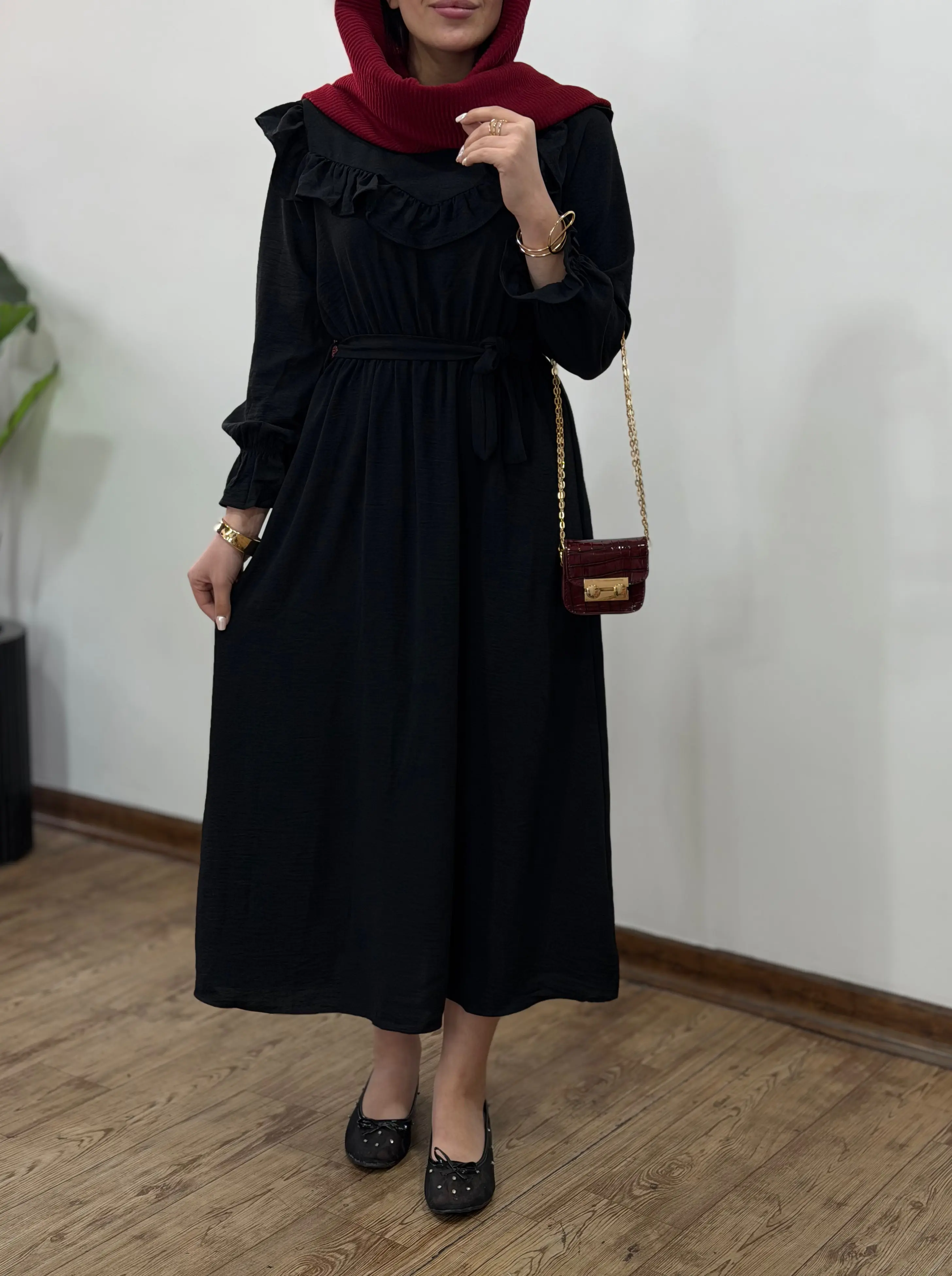 پیراهن مانتویی النا